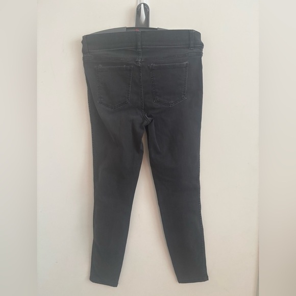 Spanx Jean-ish Ankle Leggings Womens Sz M Gray Stretch Stylish M - Picture 3 of 6